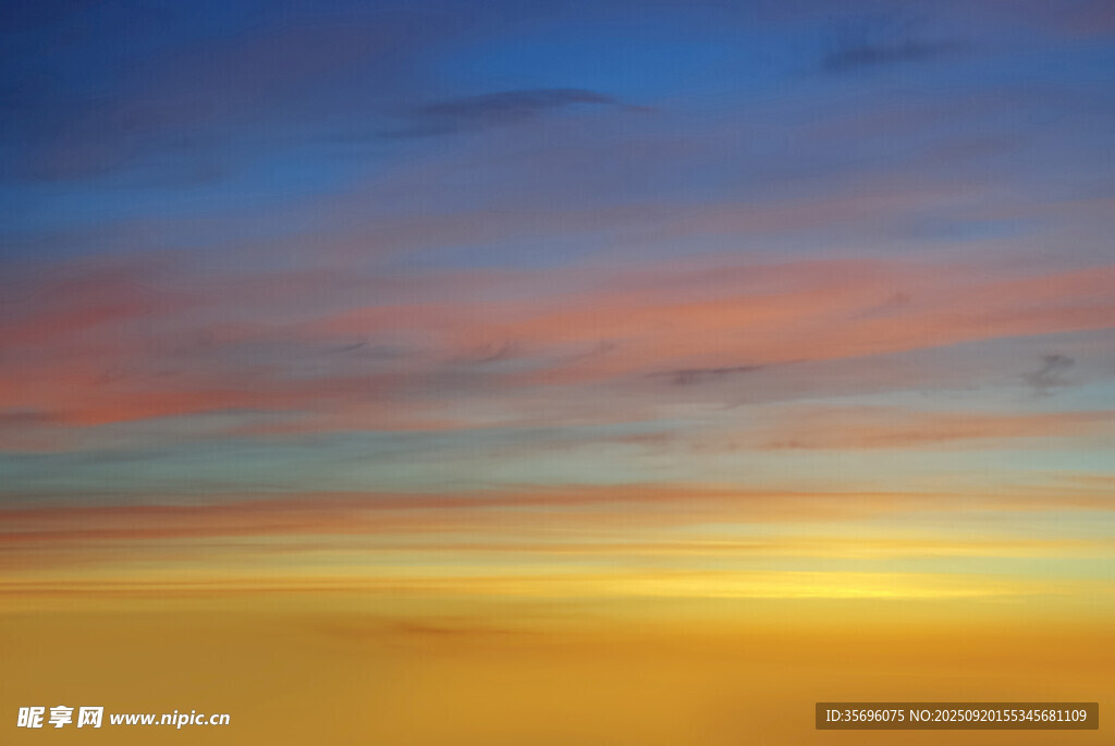 絢麗多彩的天空美景