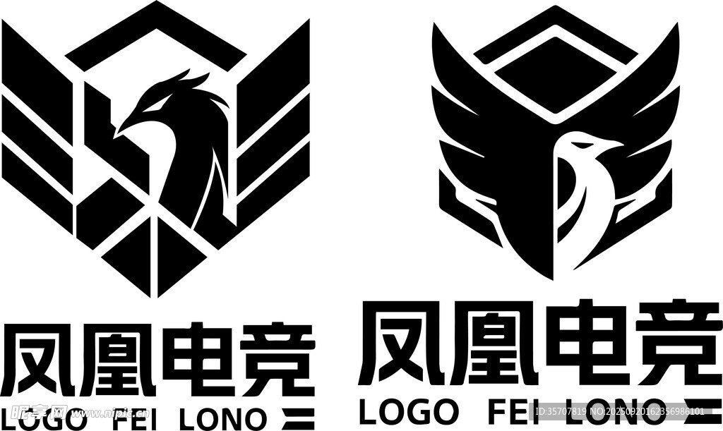 鳳凰電競(jìng)標(biāo)志設(shè)計(jì)