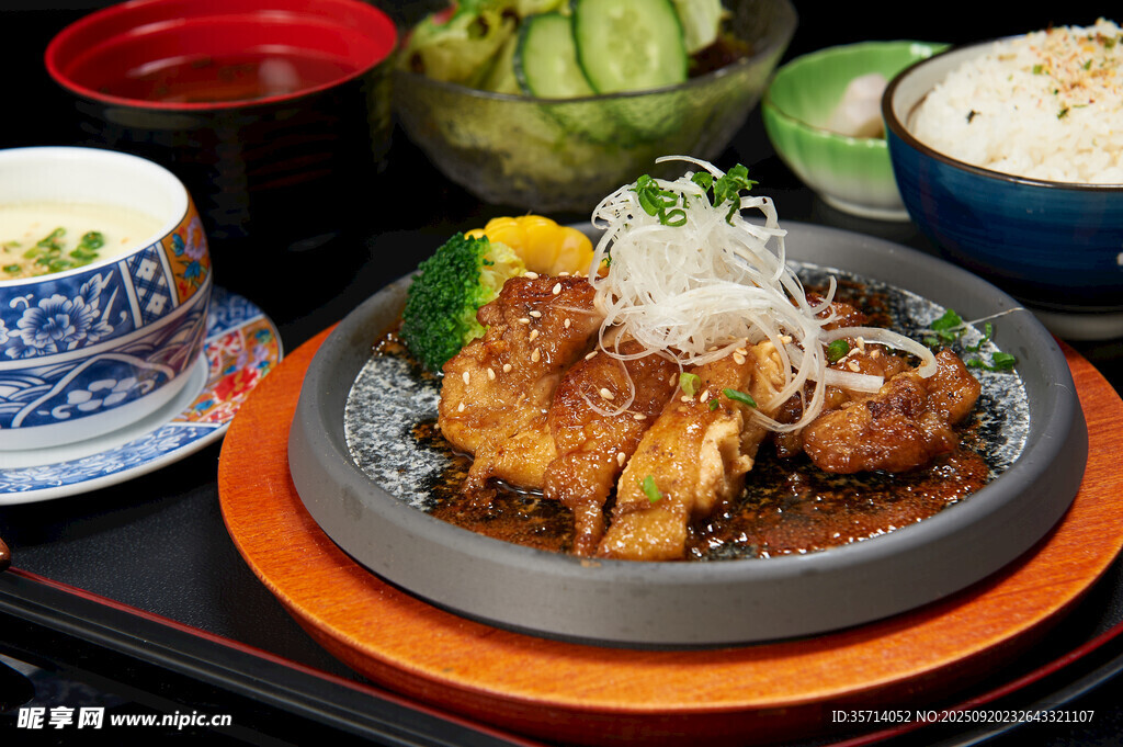照燒雞肉定食