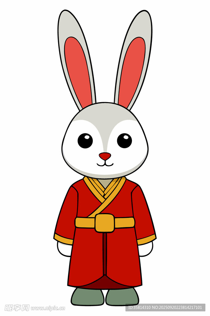 紅衣小兔形象設(shè)計(jì)