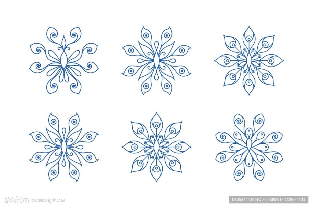 雪花圖案