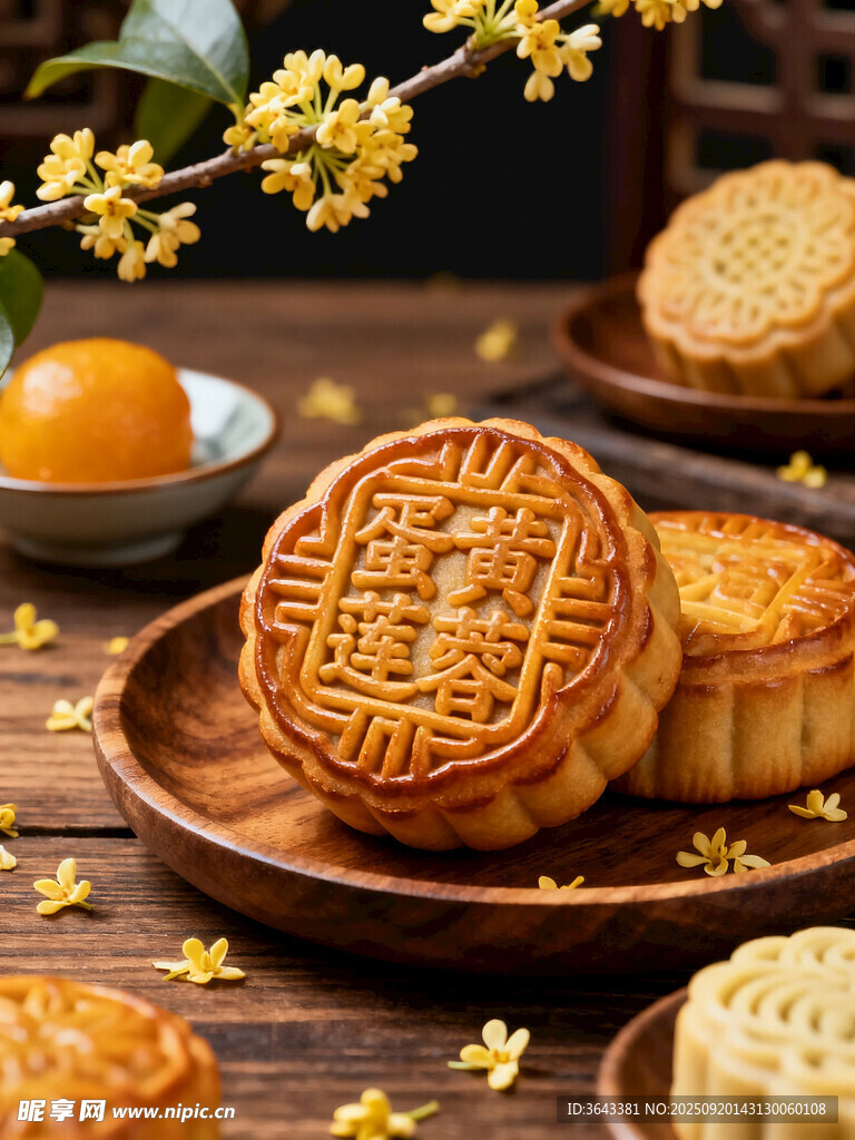 傳統(tǒng)美味月餅