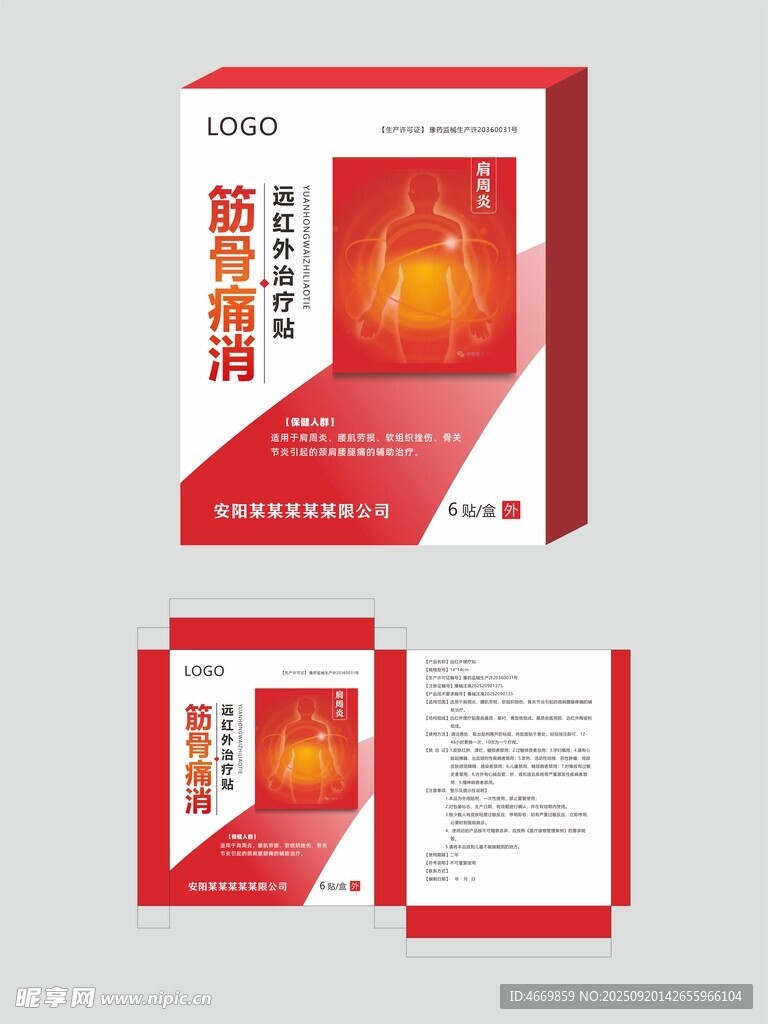 筋骨疼痛貼