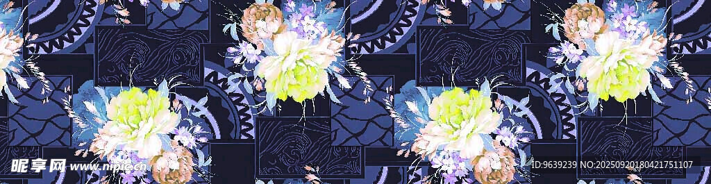絢麗多彩煙花綻放夜空