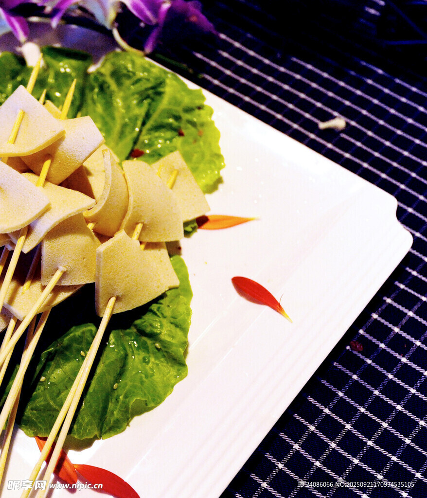 美味豆皮串