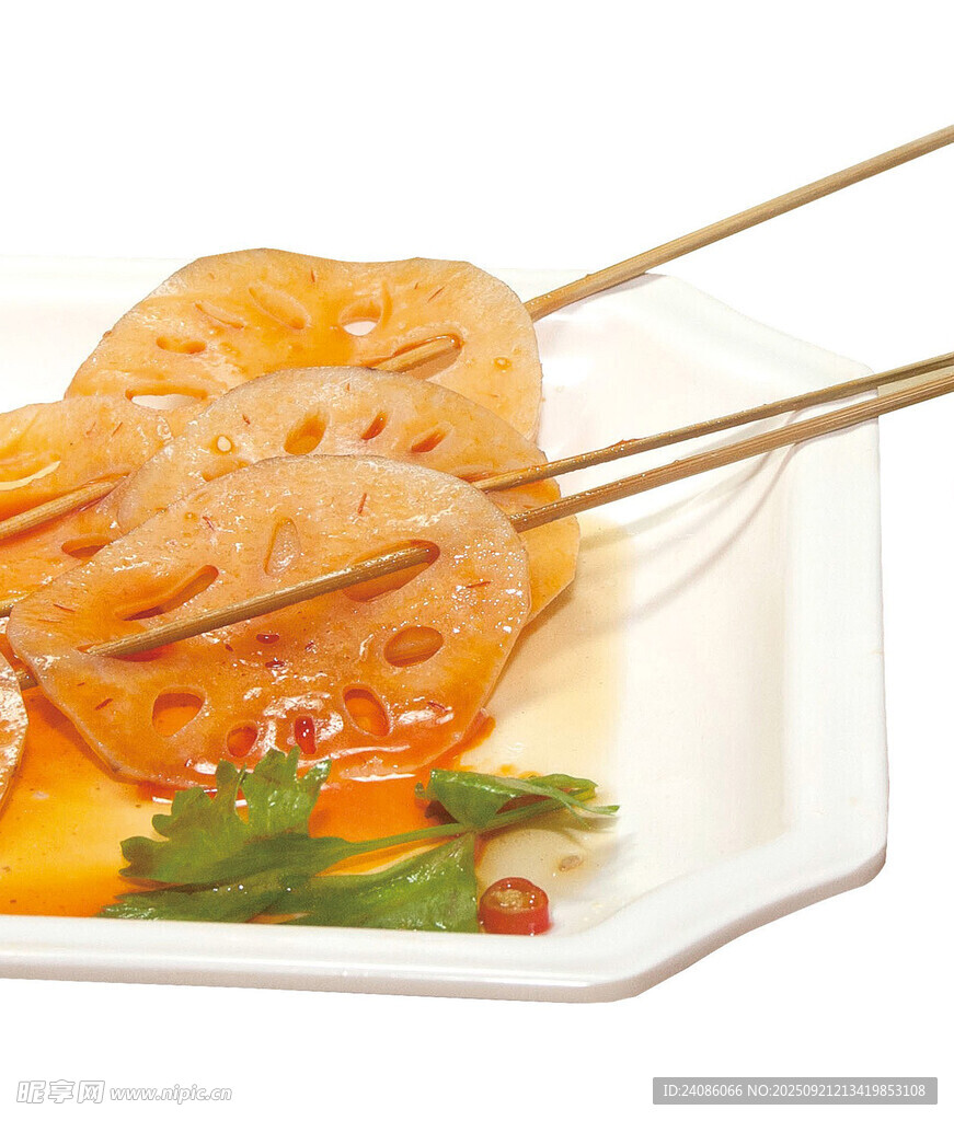 美味藕片串