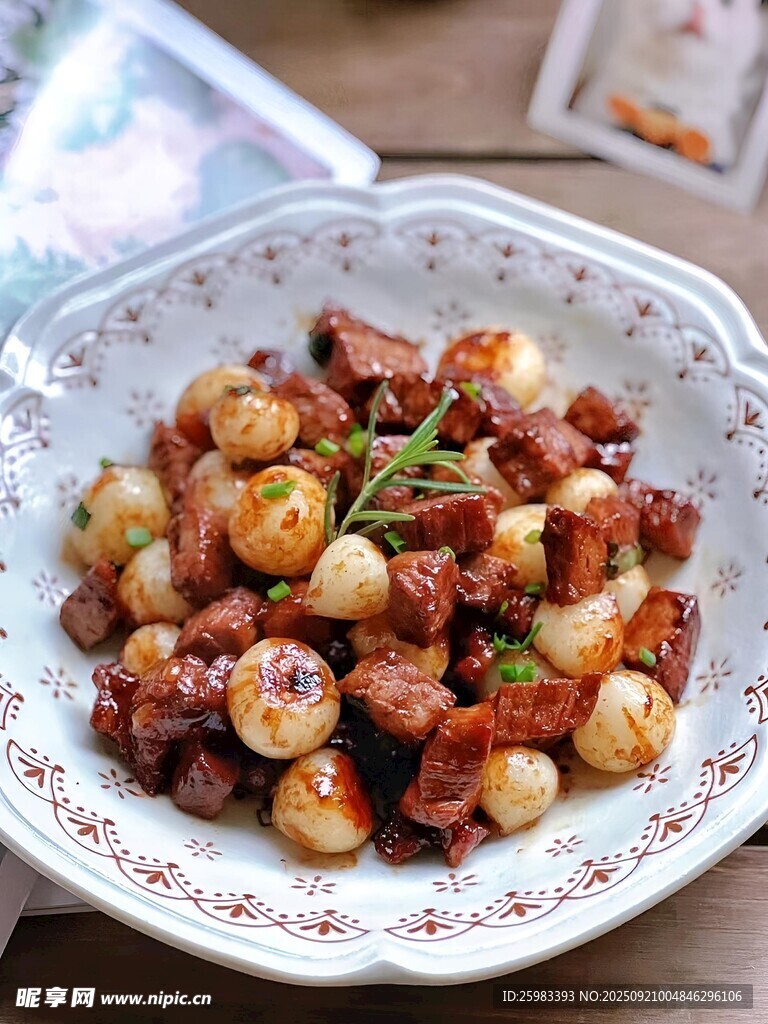 美味荸薺炒肉