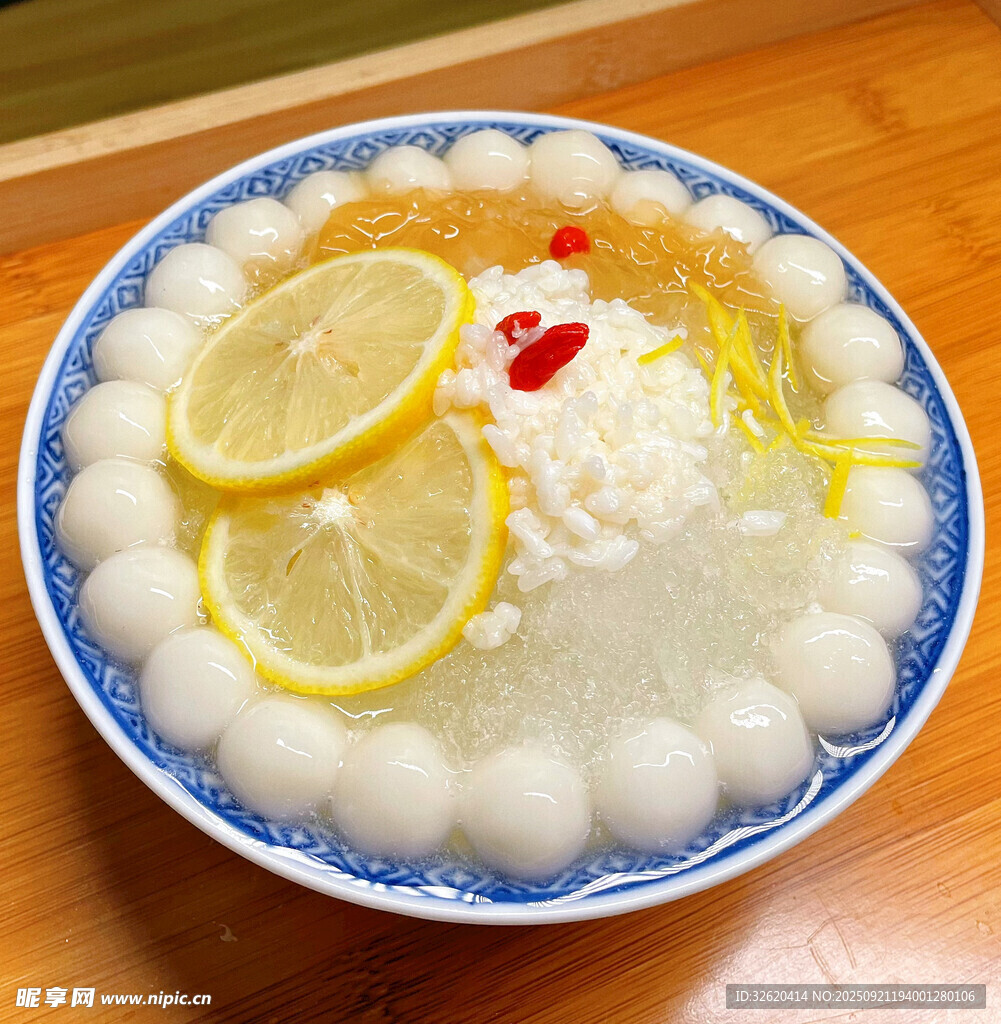 檸檬酒釀湯圓