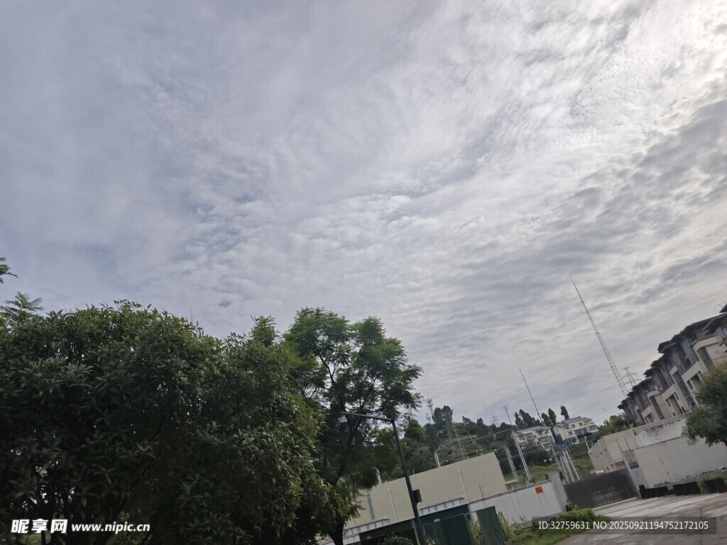陰天時的戶外景色