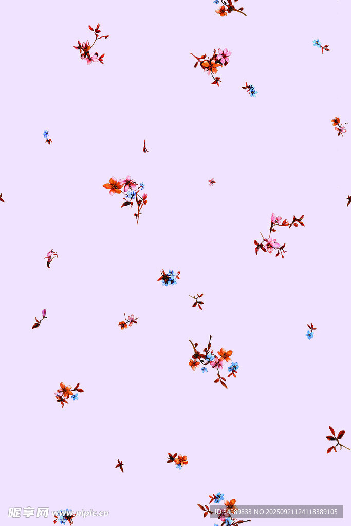 夢幻彩色碎花圖案背景