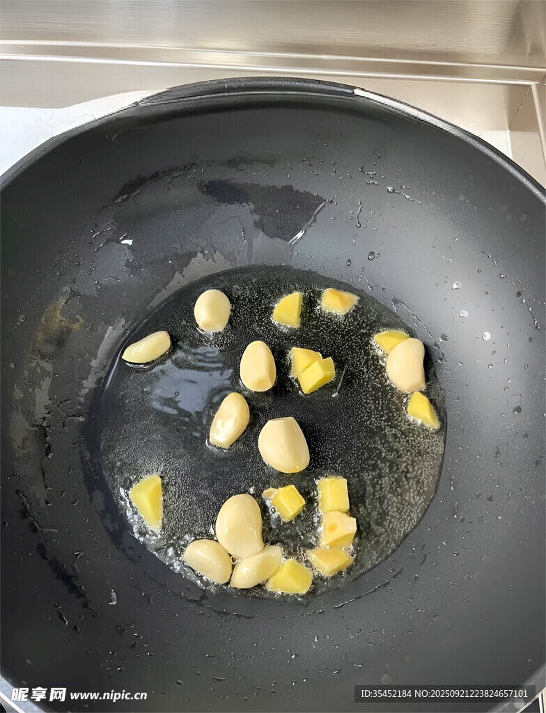 煎蒜瓣