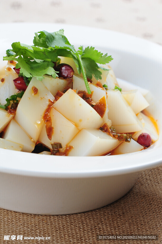 美味涼拌米豆腐
