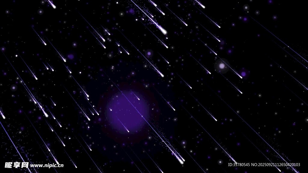 神秘宇宙中的紫色星體