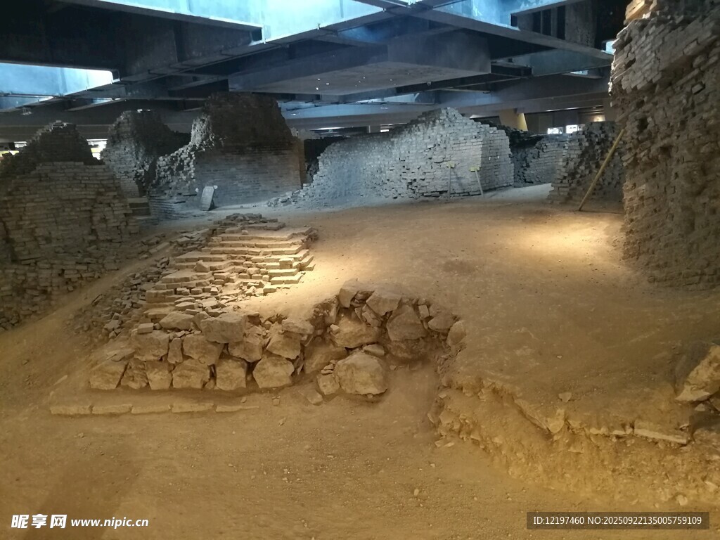 古代戰(zhàn)場遺跡場景展示