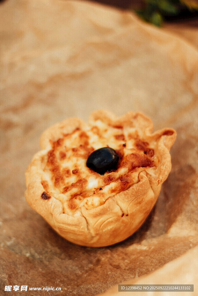 美味藍(lán)莓酥皮點心