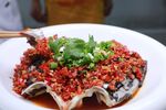 香辣剁椒蒸魚頭