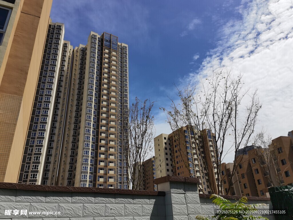 城市高層住宅景觀