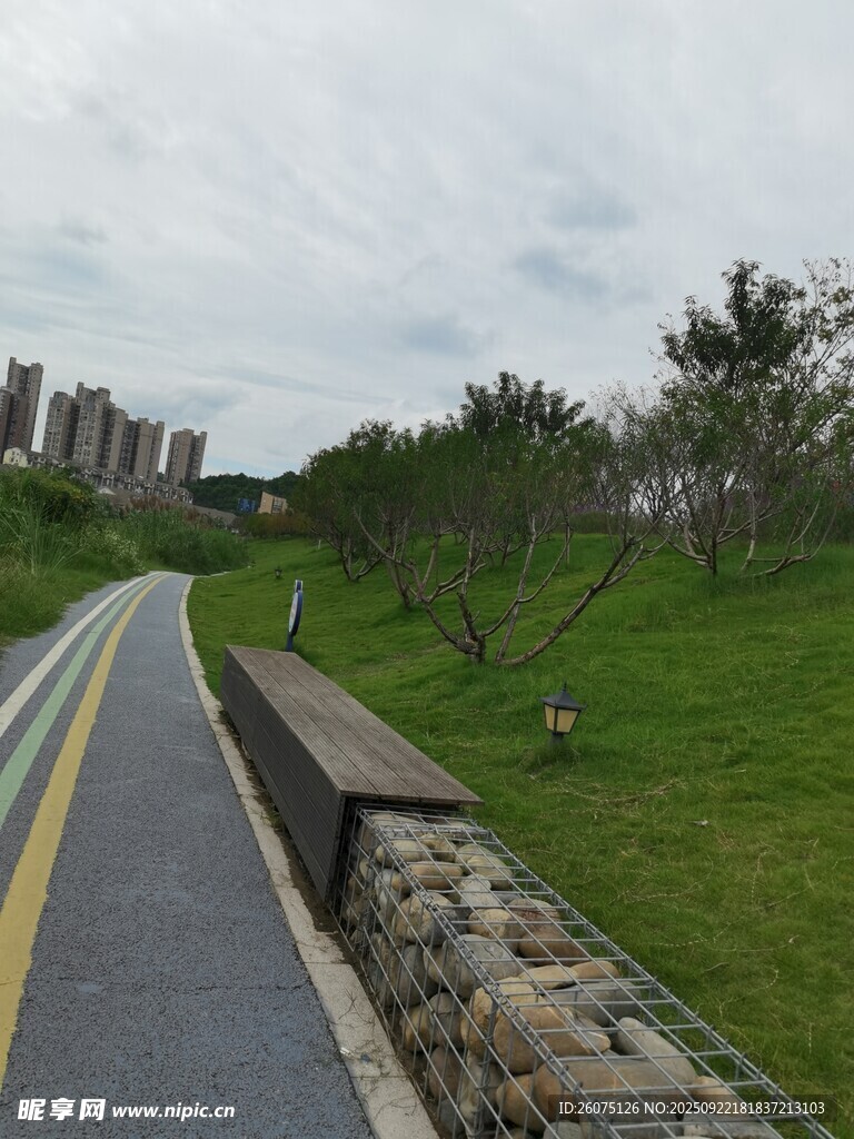 城市中的寧?kù)o騎行小路