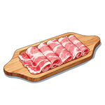 火鍋羊肉卷