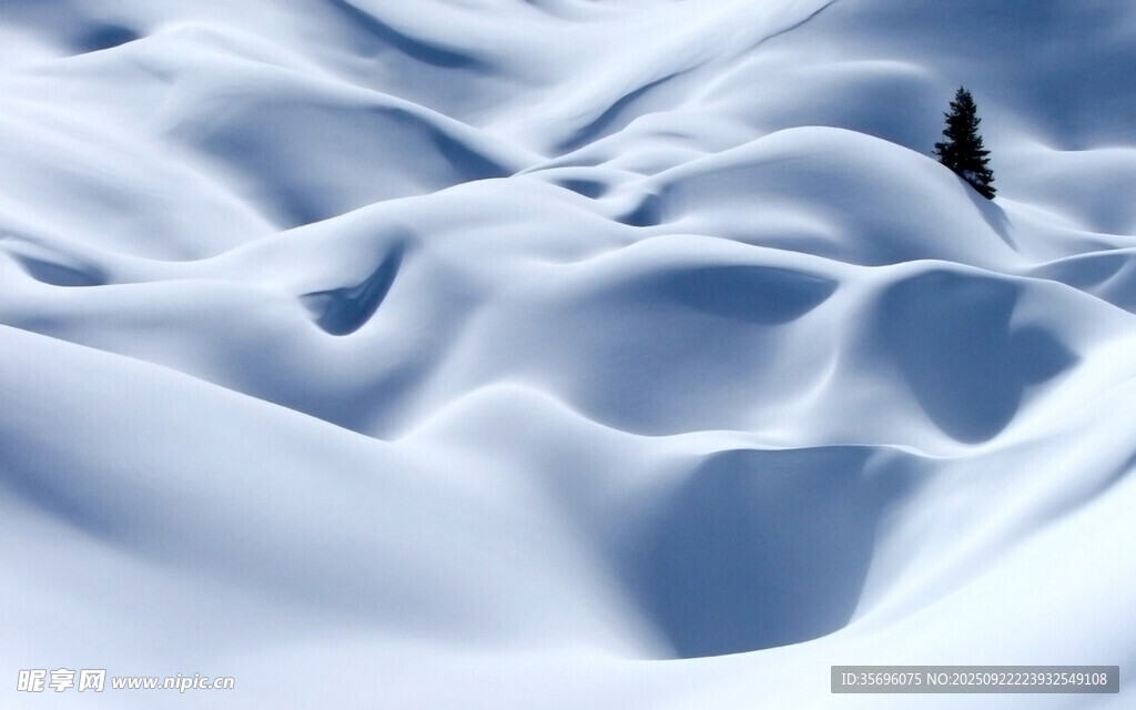 雪海孤影