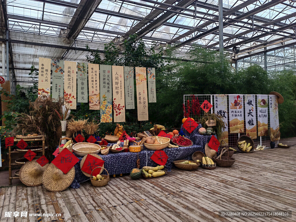 室內(nèi)民俗樂(lè)器展示場(chǎng)景
