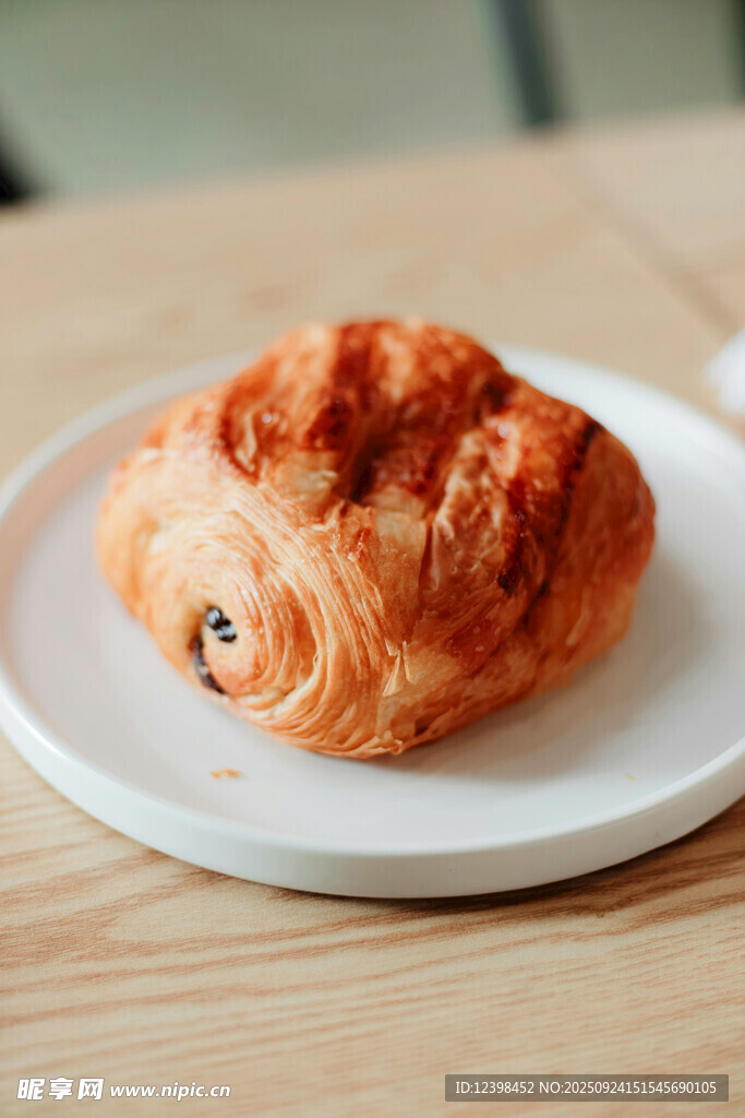 美味巧克力夾心面包
