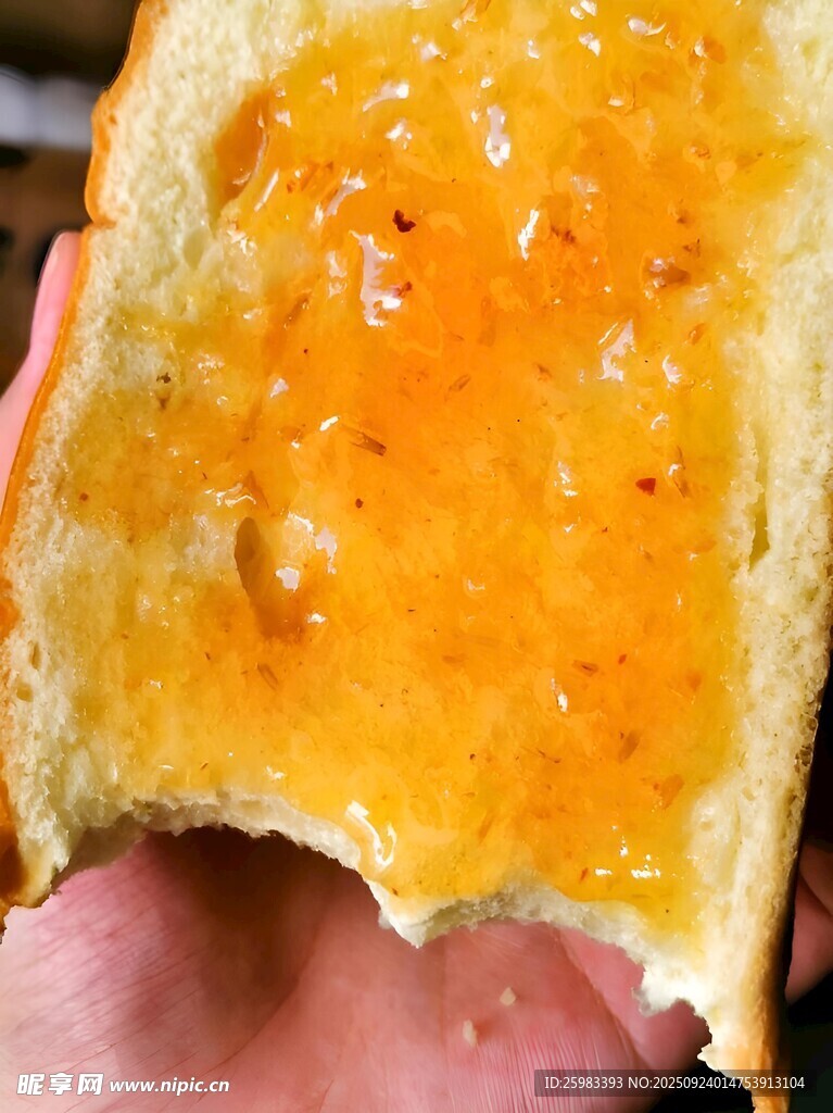 果醬吐司
