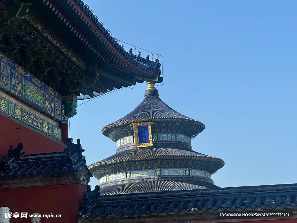 天壇古建筑一角