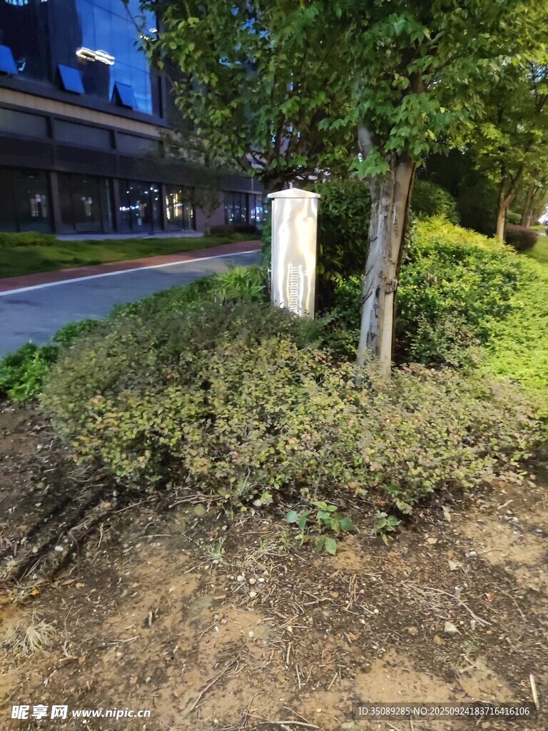 戶外綠化景觀一角