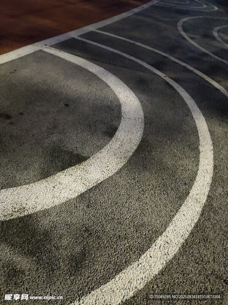 田徑跑道特寫(xiě)