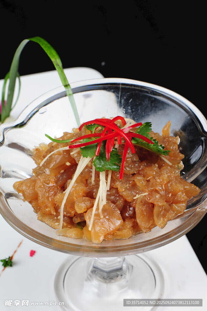 美味涼拌海蜇絲
