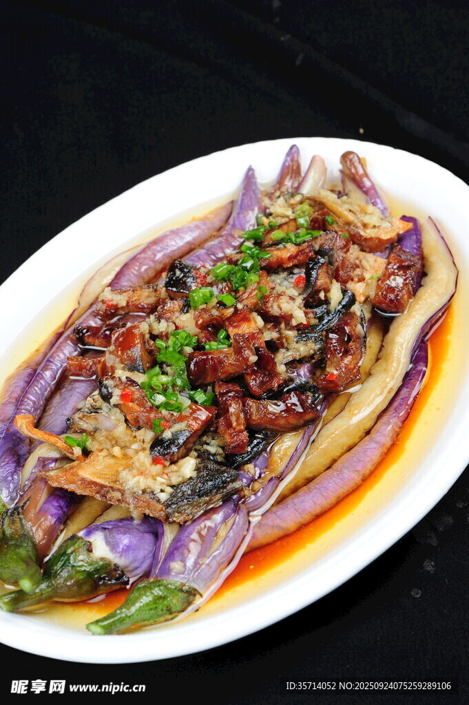豆豉蒜蓉蒸茄子