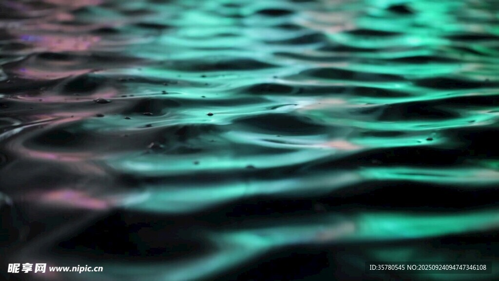 水面波紋視頻素材