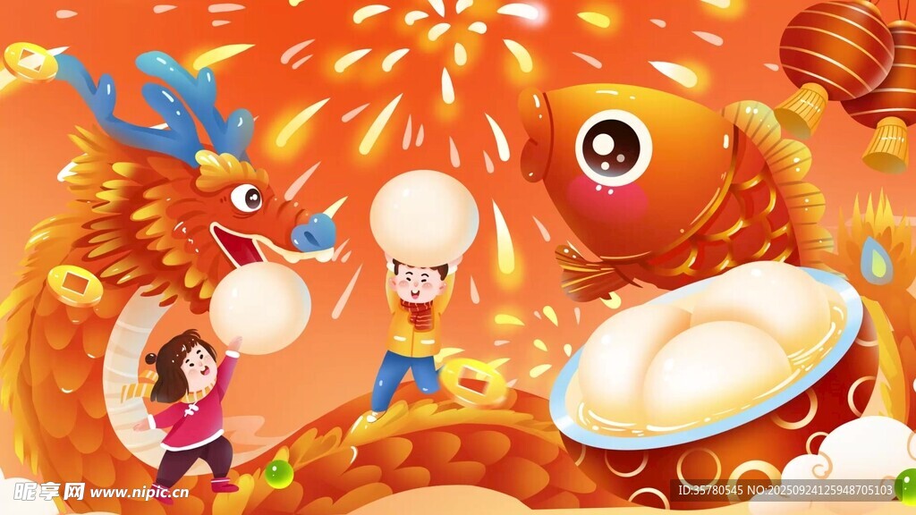 春節(jié)喜慶視頻素材