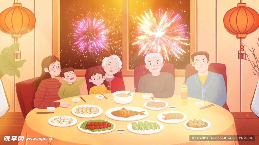 春節(jié)喜慶視頻素材