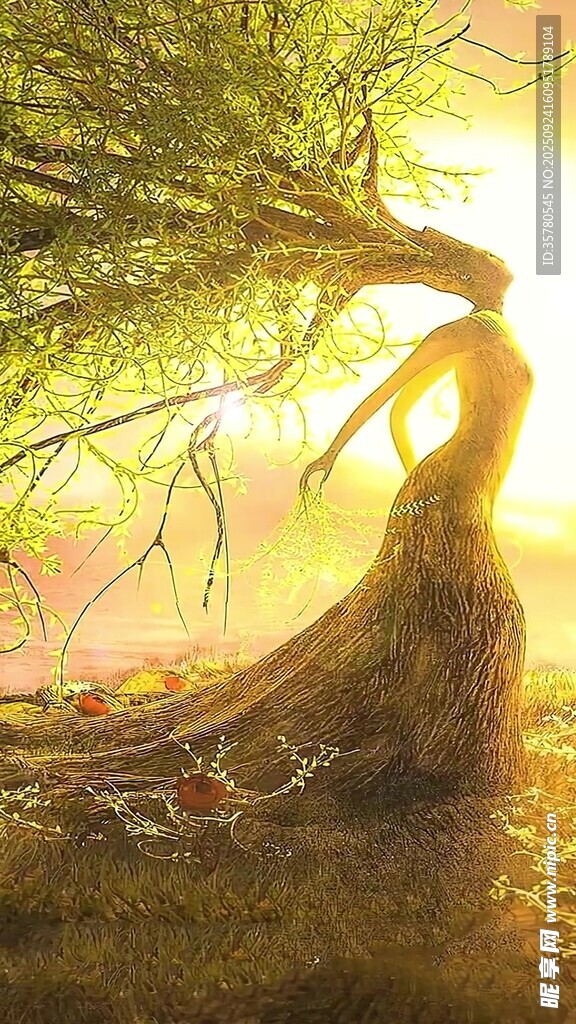 夕陽(yáng)晚霞云層景觀素材