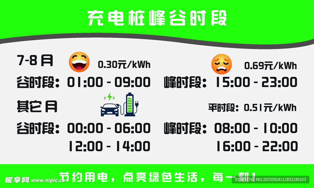 天津充電樁峰谷時(shí)段