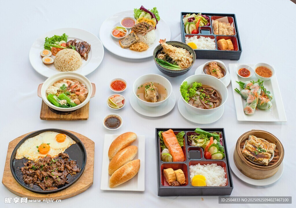多樣美味 洲美食拼盤