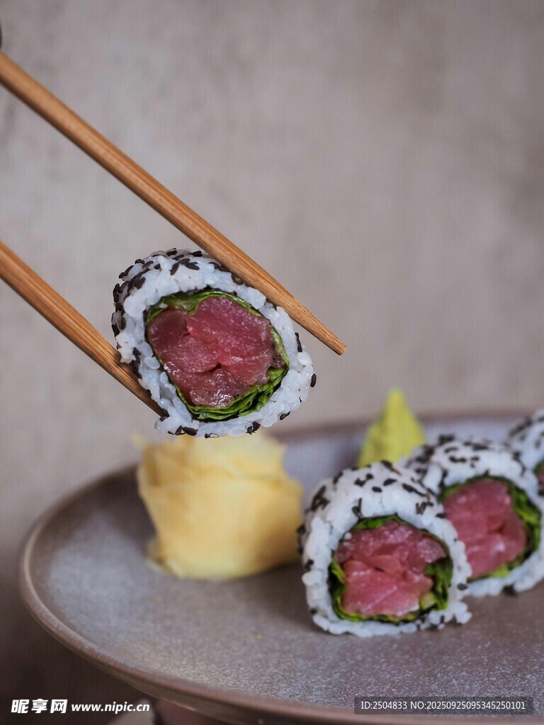 美味壽司特寫(xiě)