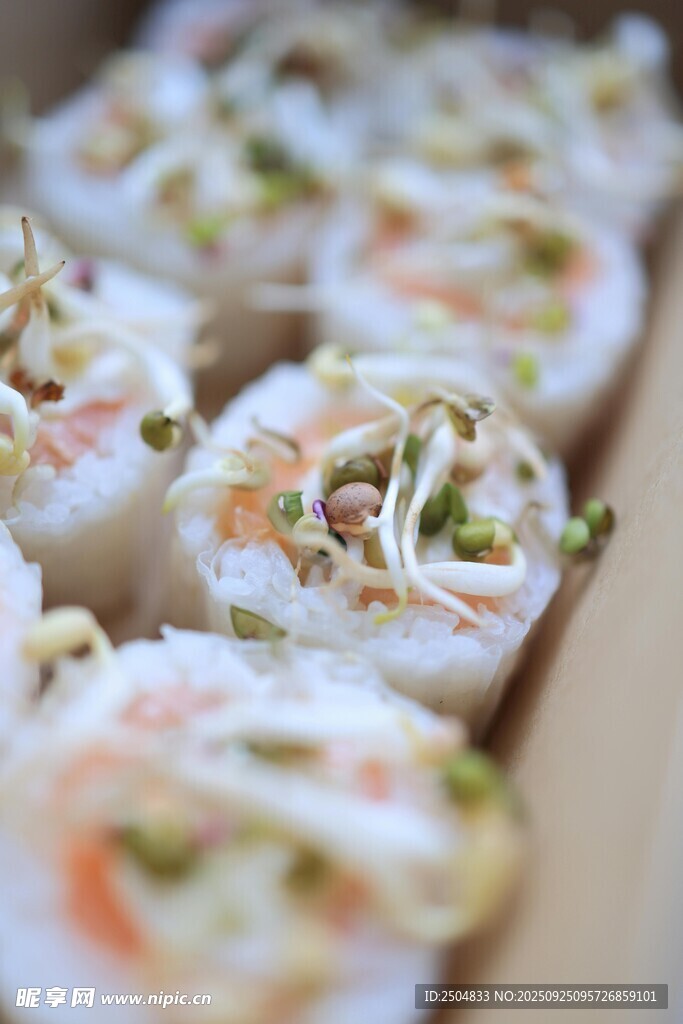 美味壽司卷 清新食材組合