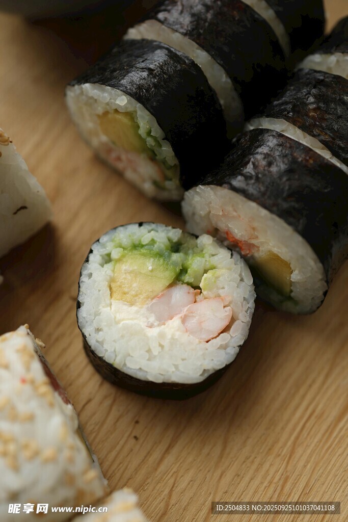 美味壽司卷 視覺味覺盛宴