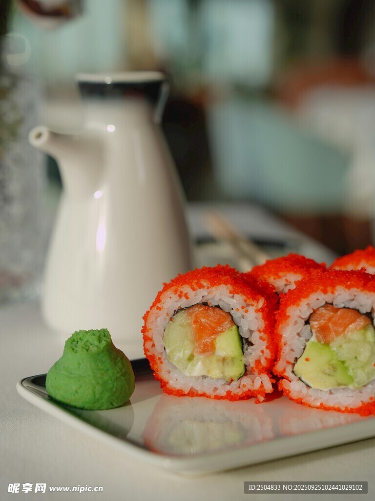 美味壽司擺盤精致誘人
