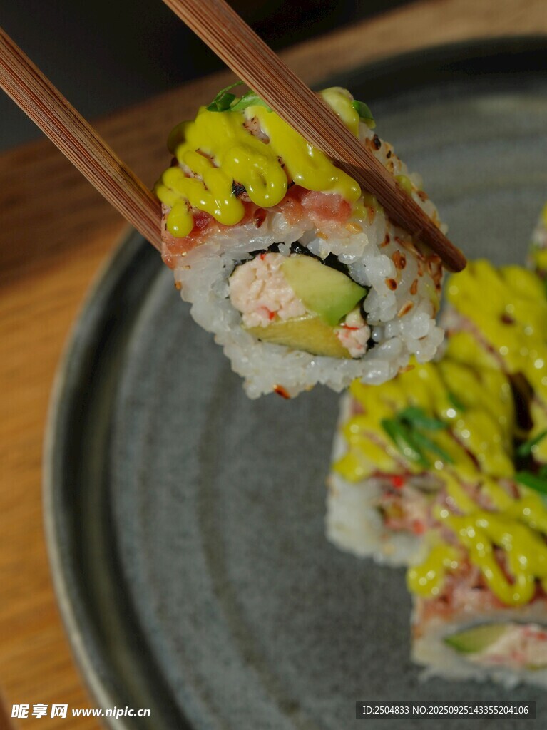 美味壽司卷 視覺味覺盛宴