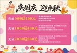 慶國慶迎中秋海報