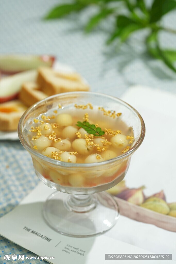 蓮子桂花湯