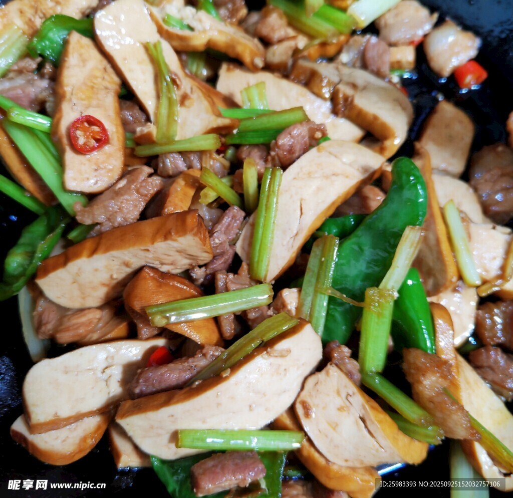 香辣豆干