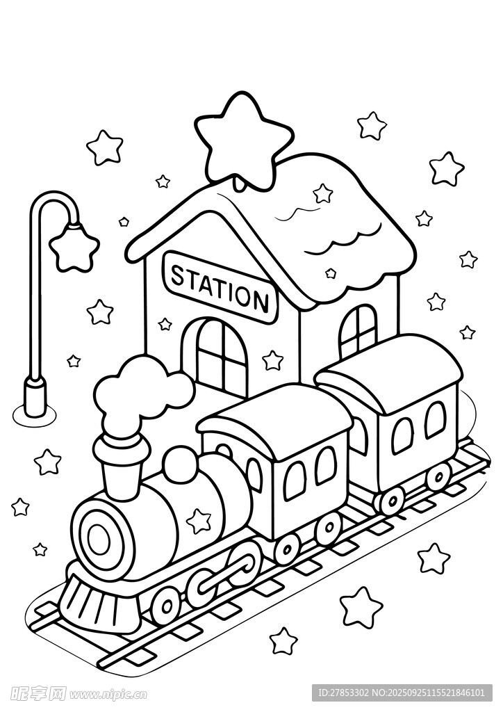 圣誕小火車與夢幻小屋