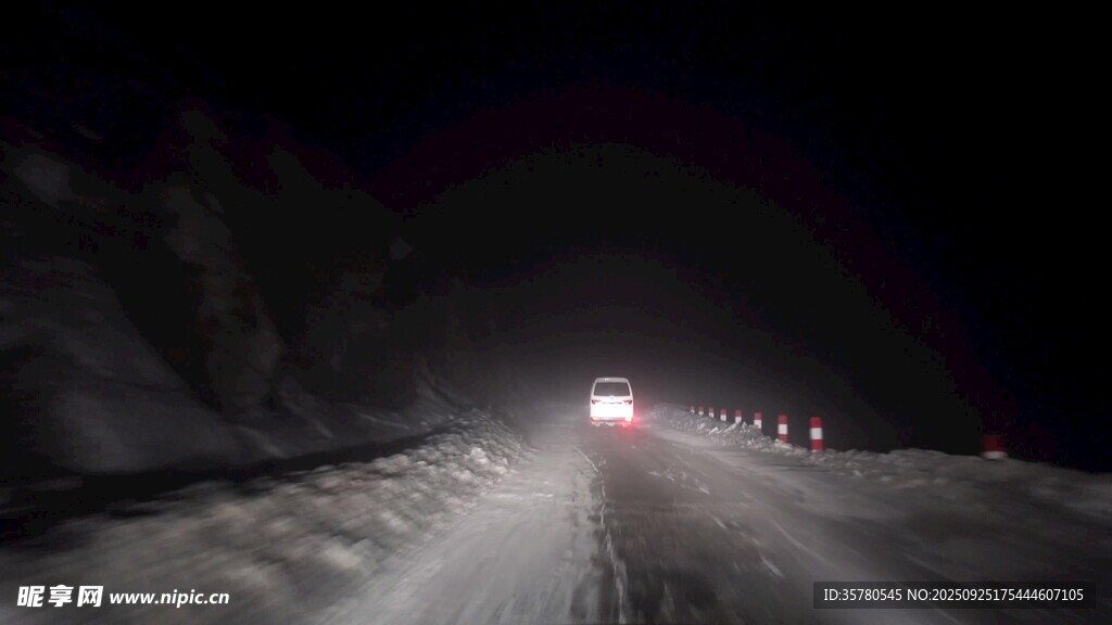 開車第一視角素材