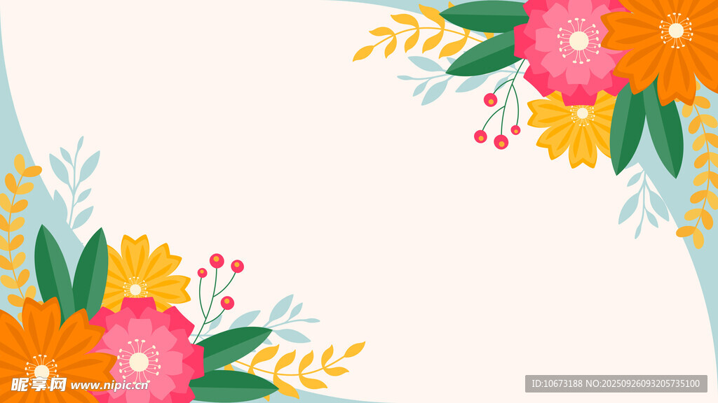 花卉裝飾圖案