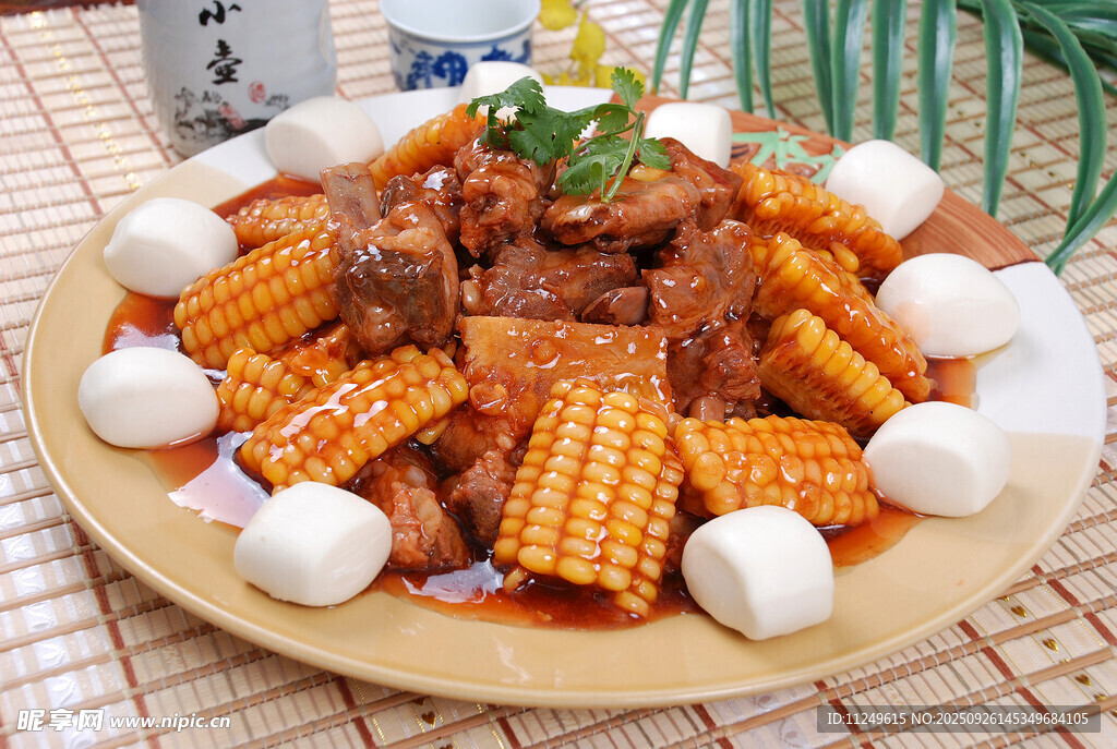 玉米燒排骨